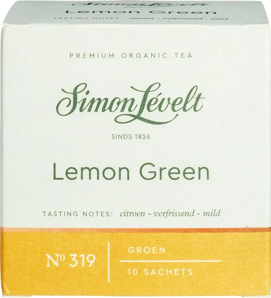 Simon Levelt Groene-Thee Lemon (10 zakjes)
