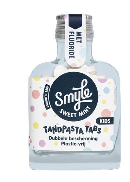 Smyle Tandpastatabletten Mint Fluoride, Kids (65 stuks)