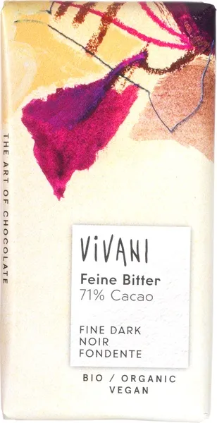 Vivani Chocolate-Bar Dark 71% (12,5 gr)