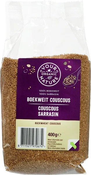 Your Organic Nature Couscous Boekweit (400 gr)