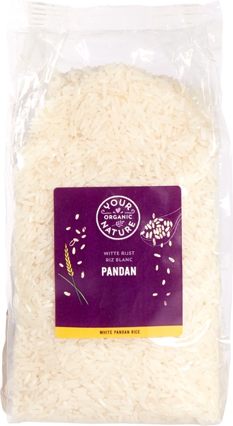 Your Organic Nature Pandanrijst Wit (800 gr)