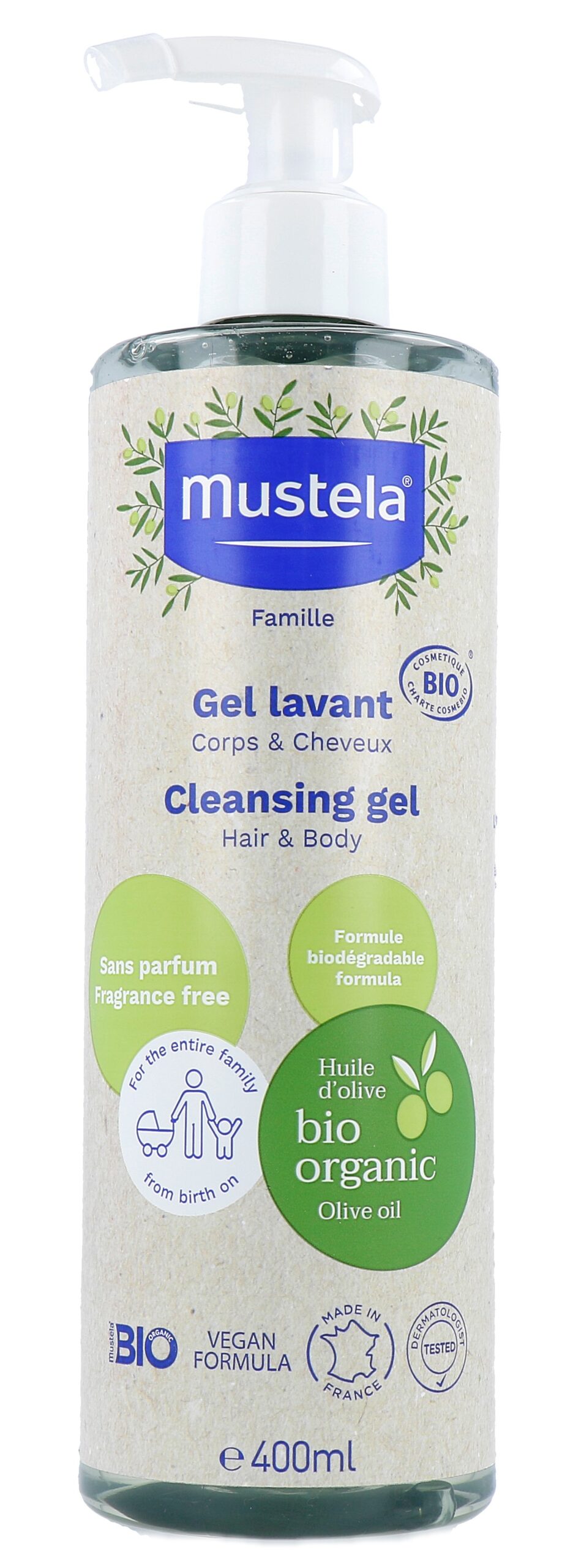 Mustela Bio Wasgel (400 ml)