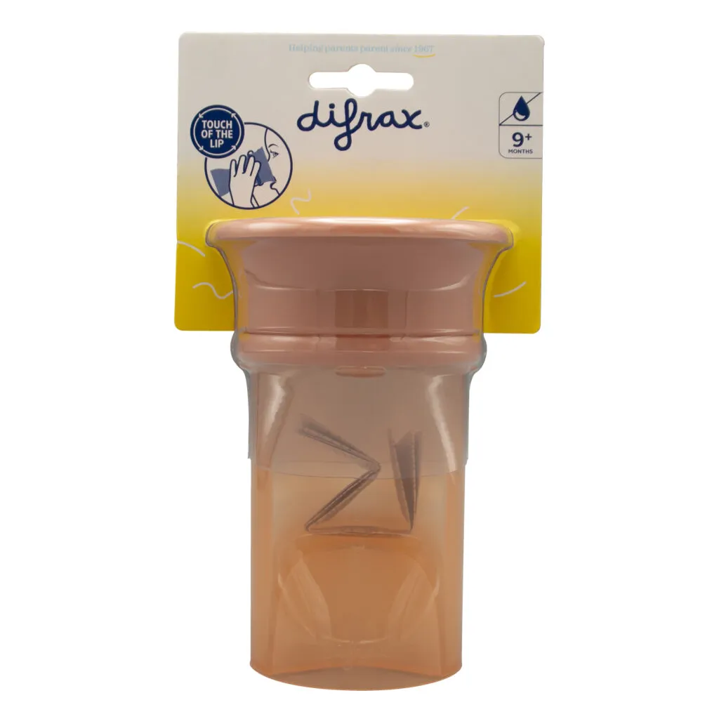 Difrax  Antilek Beker 360 Peach (1 stuk)