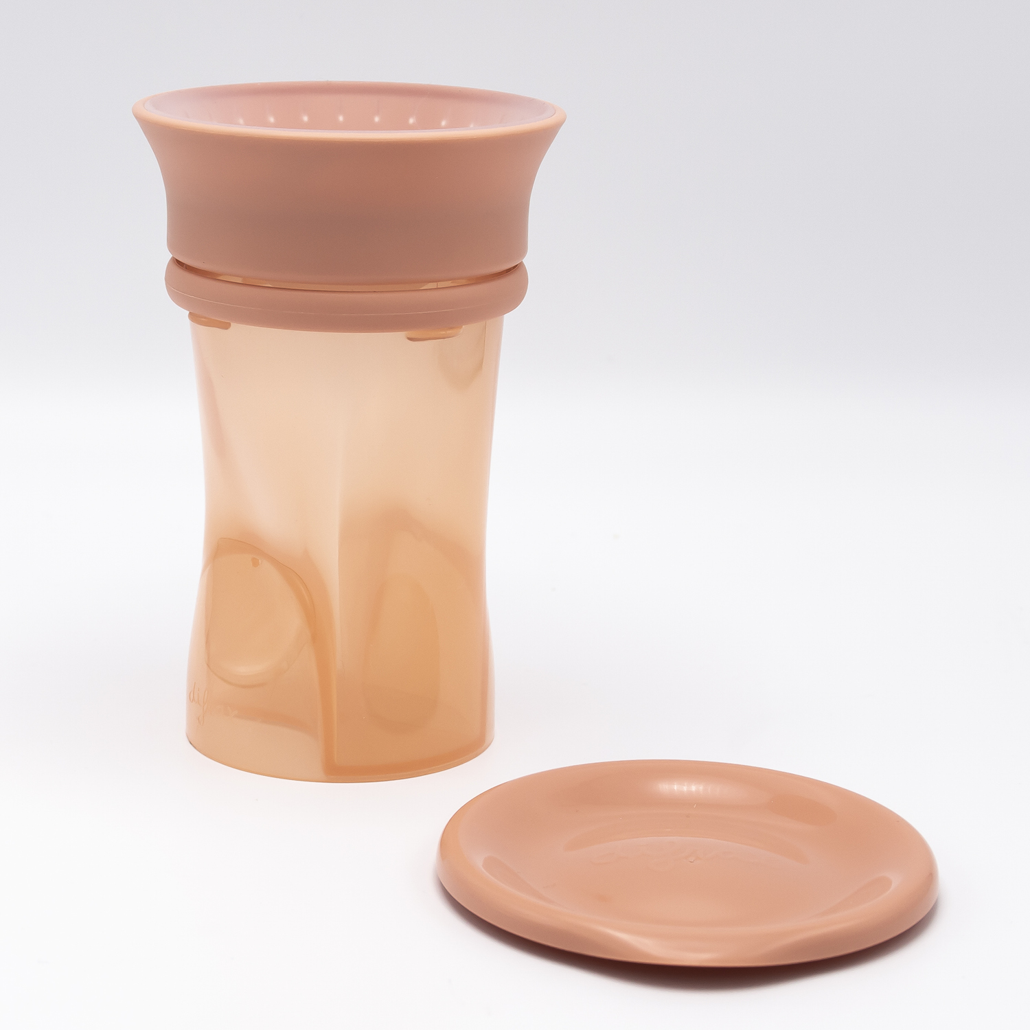 Difrax  Antilek Beker 360 Peach (1 stuk)