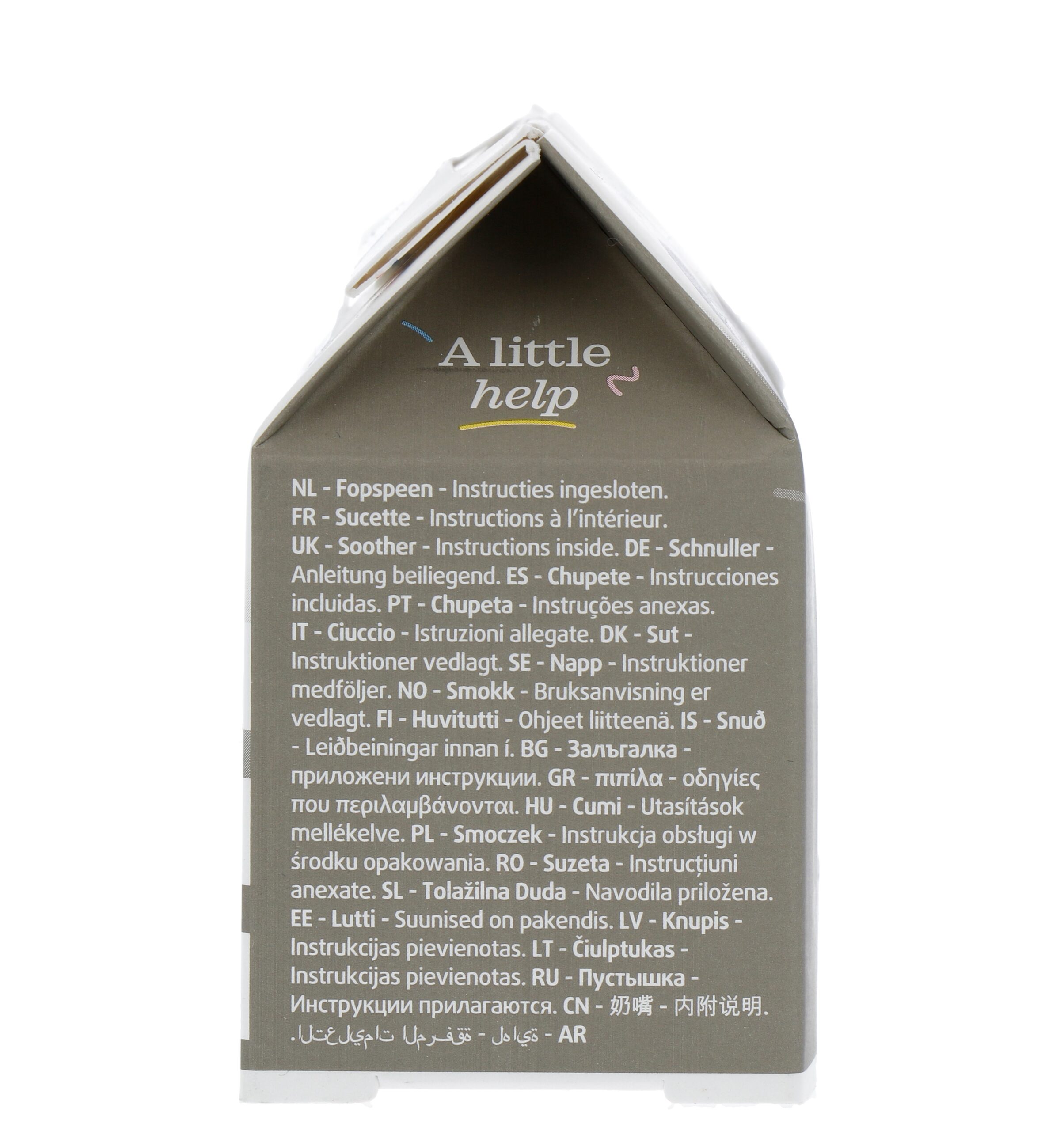 Difrax Fopspeen Dental 18 maand Geel (1 stuk) - image 2