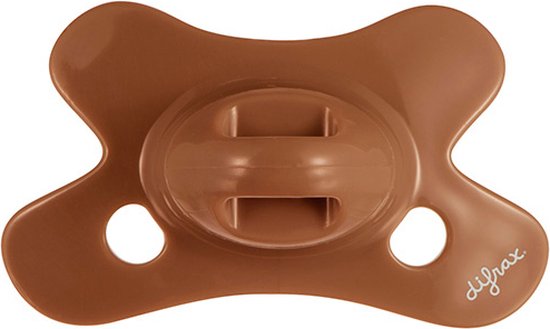 Difrax Fopspeen Natural 0-6 maand Cinnamon (1 stuk)