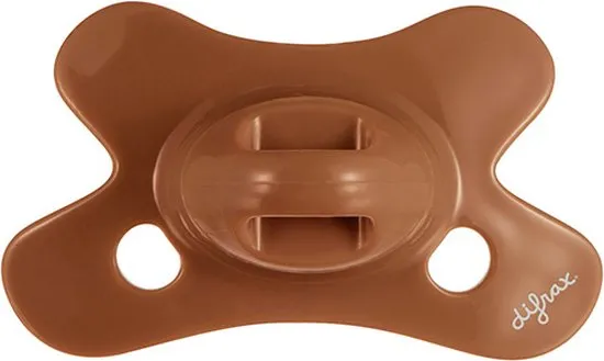 Difrax Fopspeen Natural 0-6 maand Cinnamon (1 stuk)