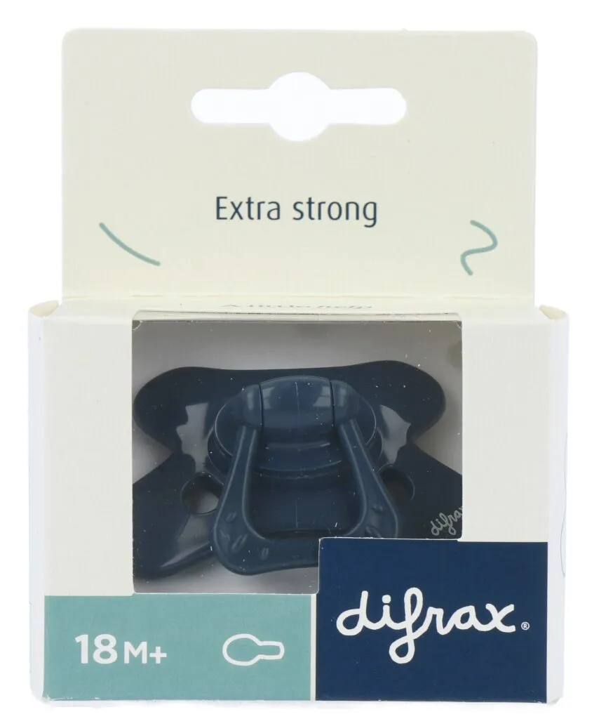 Difrax Fopspeen Natural 18 maand Blackbrry (1 stuk)