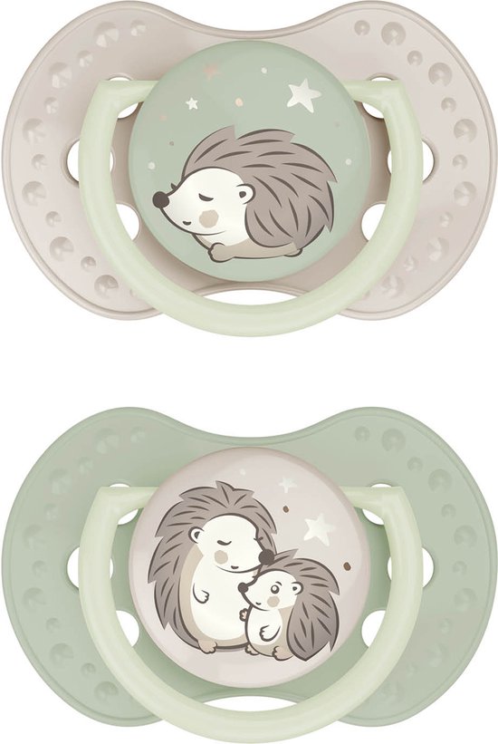 Difrax Lovi Fopspeen 18 maand Uni (2 stuk)