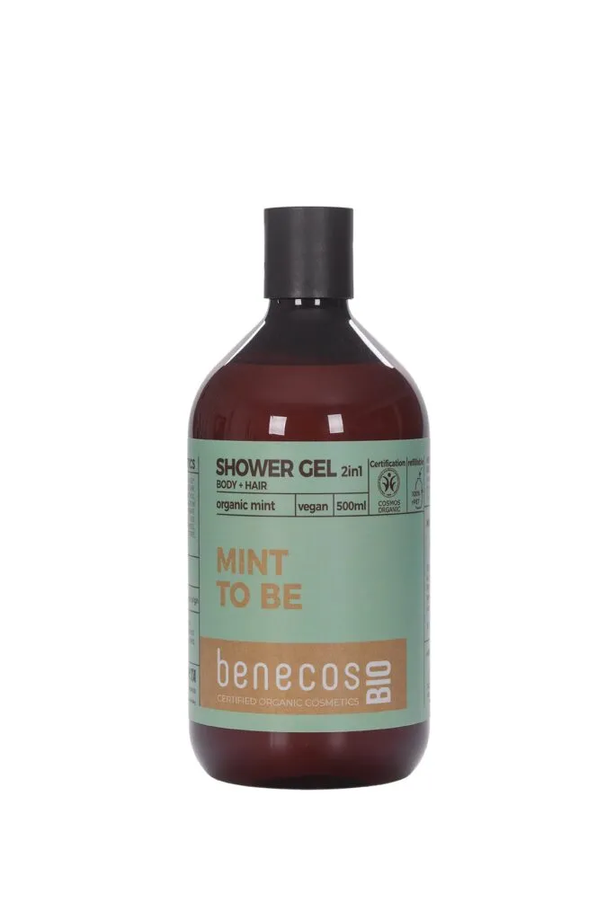 Benecos Bio Douchegel 2in1 Mint (500 ml)