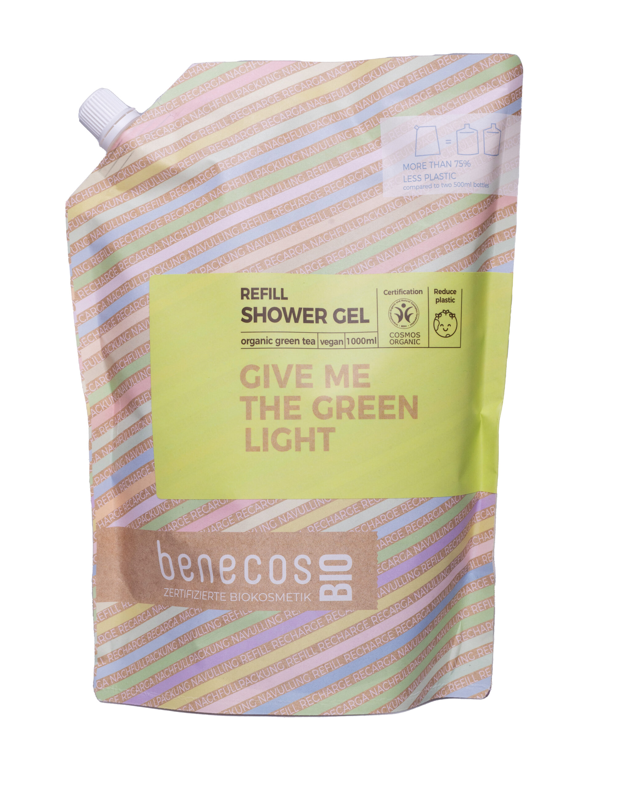 Benecos Bio Douchegel Greentea (1000 ml)