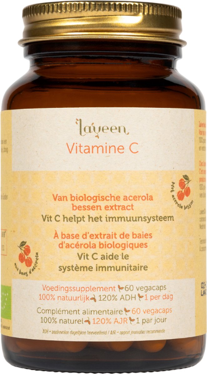 Laveen Vitamine C Acerola Bio (60 capsules)