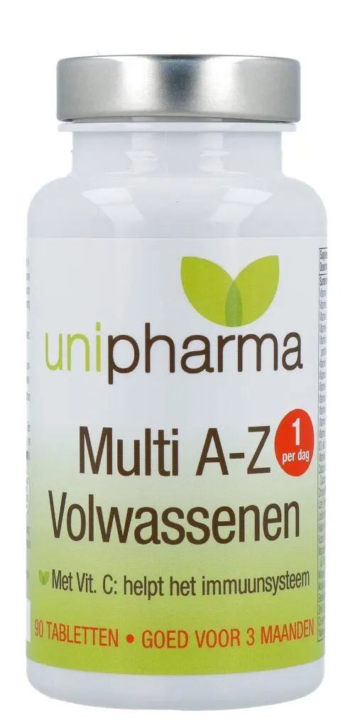 Unipharma Multi A-Z Volwassenen (90 tabletten)