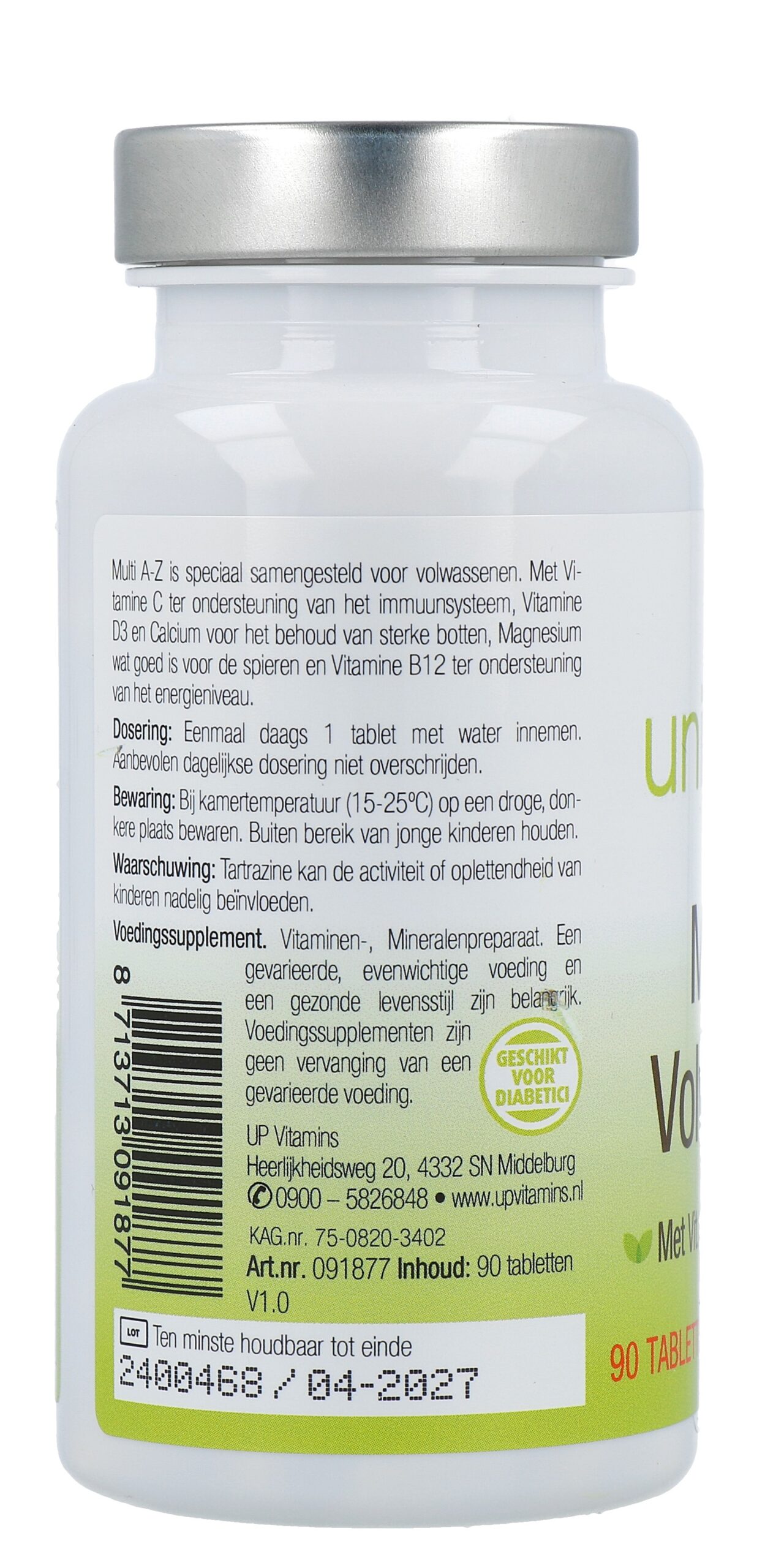 Unipharma Multi A-Z Volwassenen (90 tabletten) - image 2
