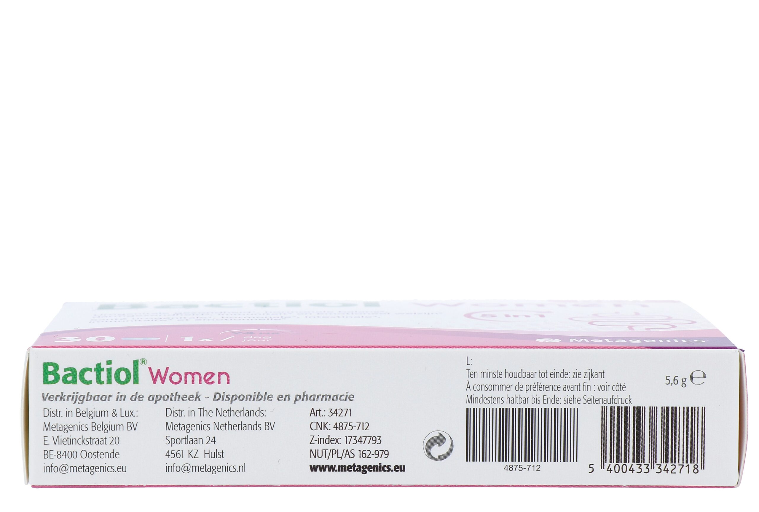 Metagenics Bactiol Women (30 capsules) - image 3