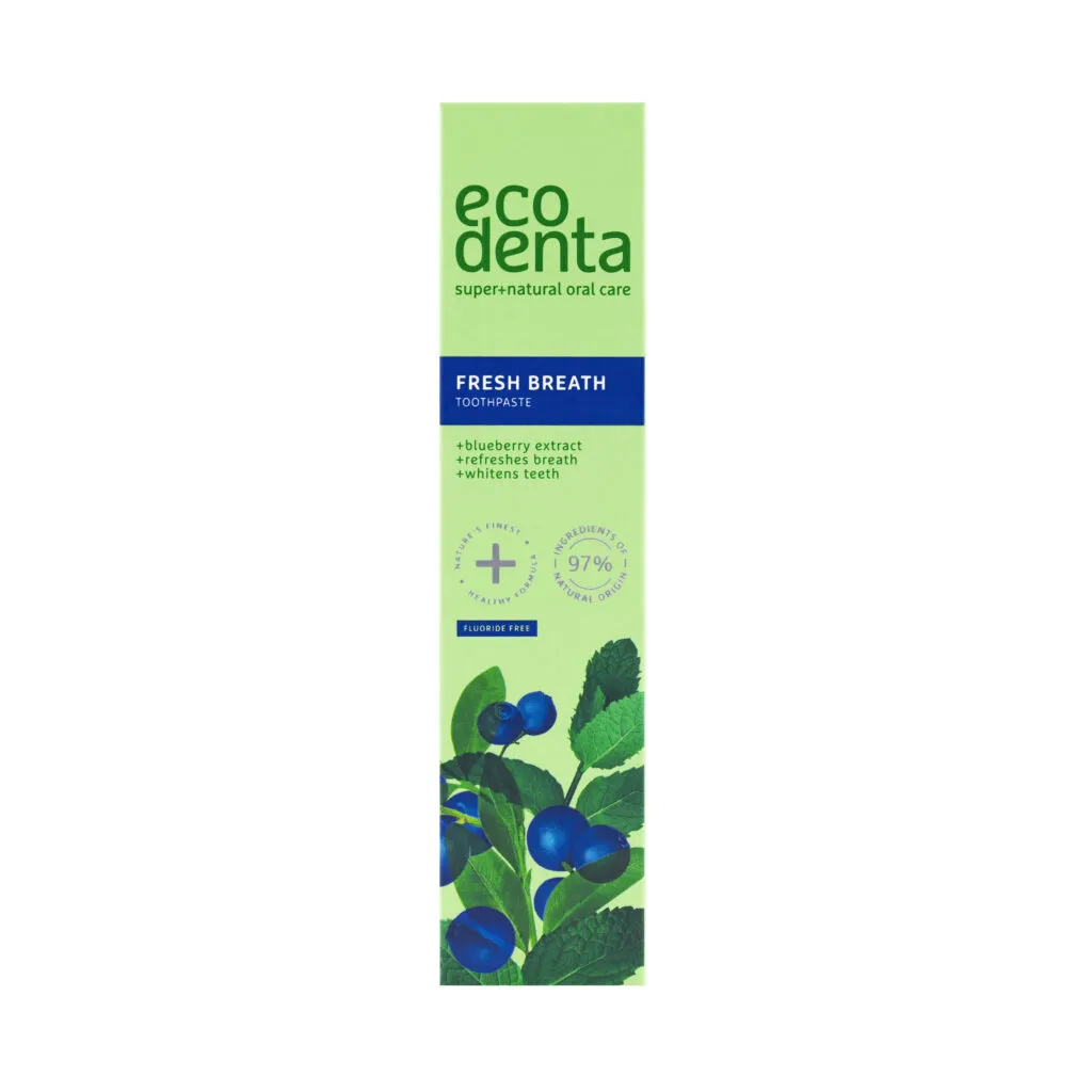 Ecodenta Tandpasta Fresh Breath Blueberry Extract (100 ml)