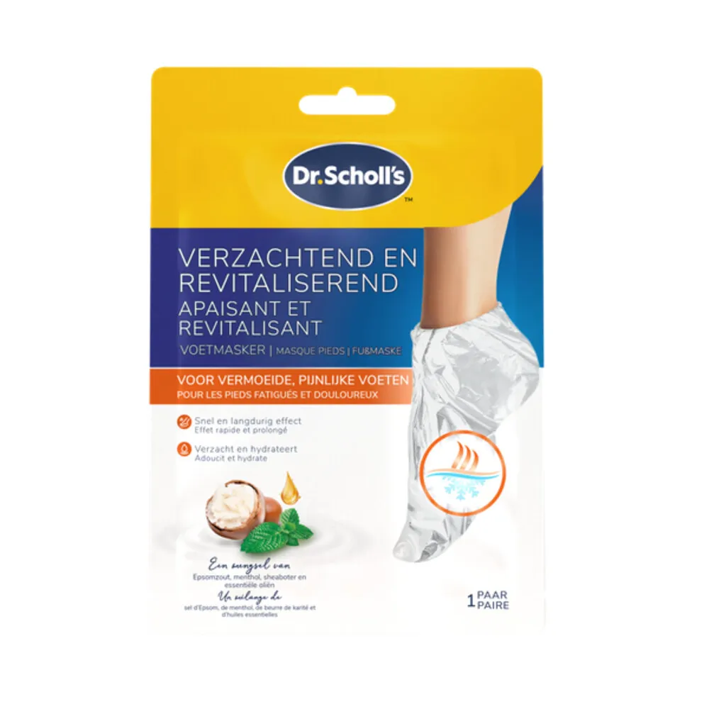 Scholl Voetmasker verzachtend & revitaliserend (150 ml)