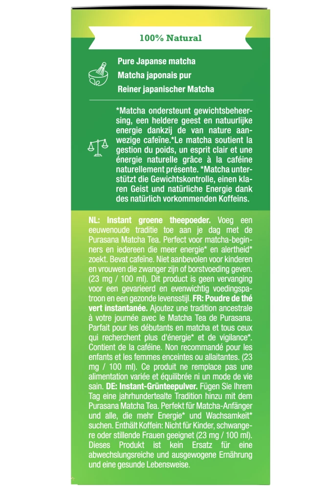 Purasana Matcha tea (12 gr) - image 4