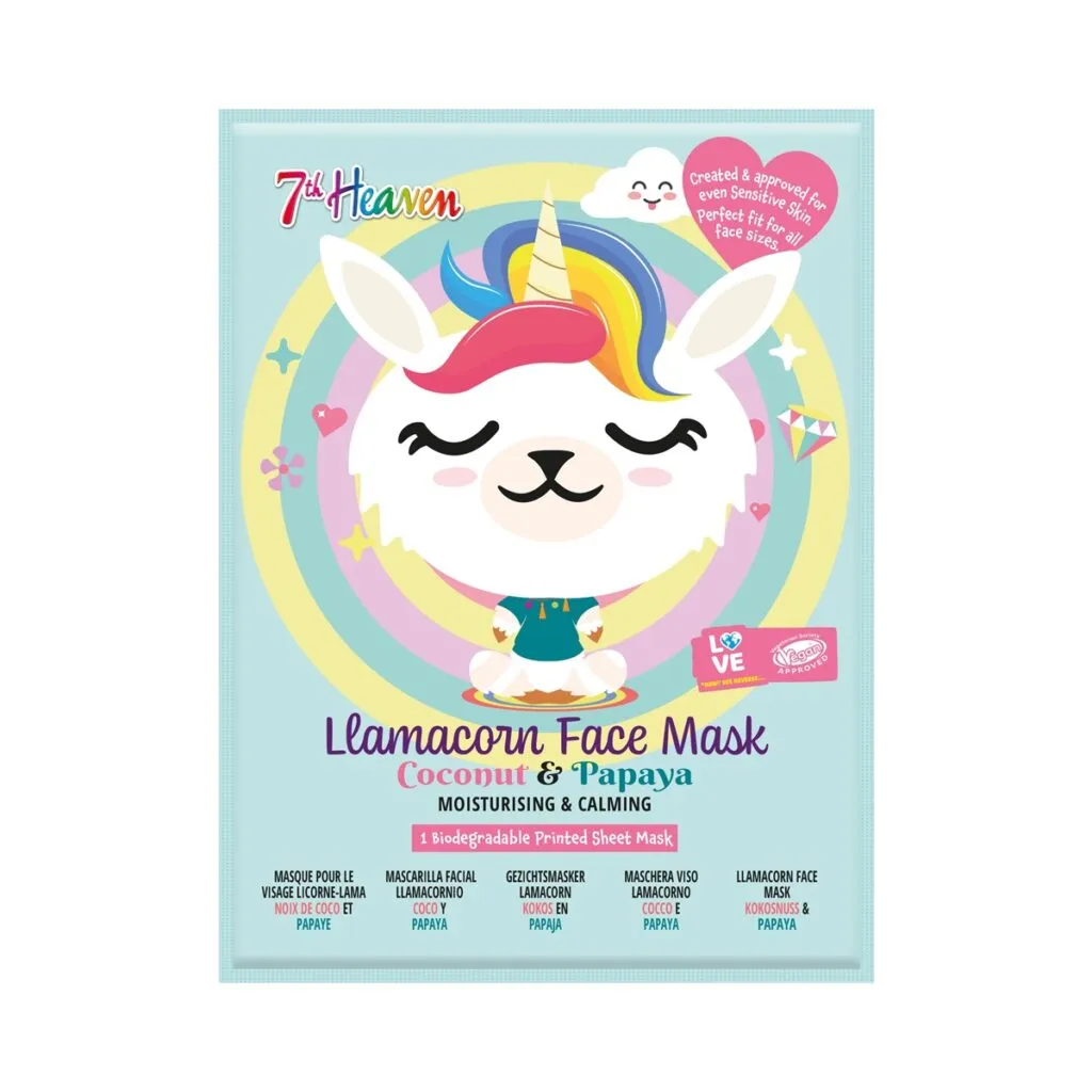 Montagne Jeunesse 7th Heaven Mask Llamacorn Coconut & Papaya (1 stuk)