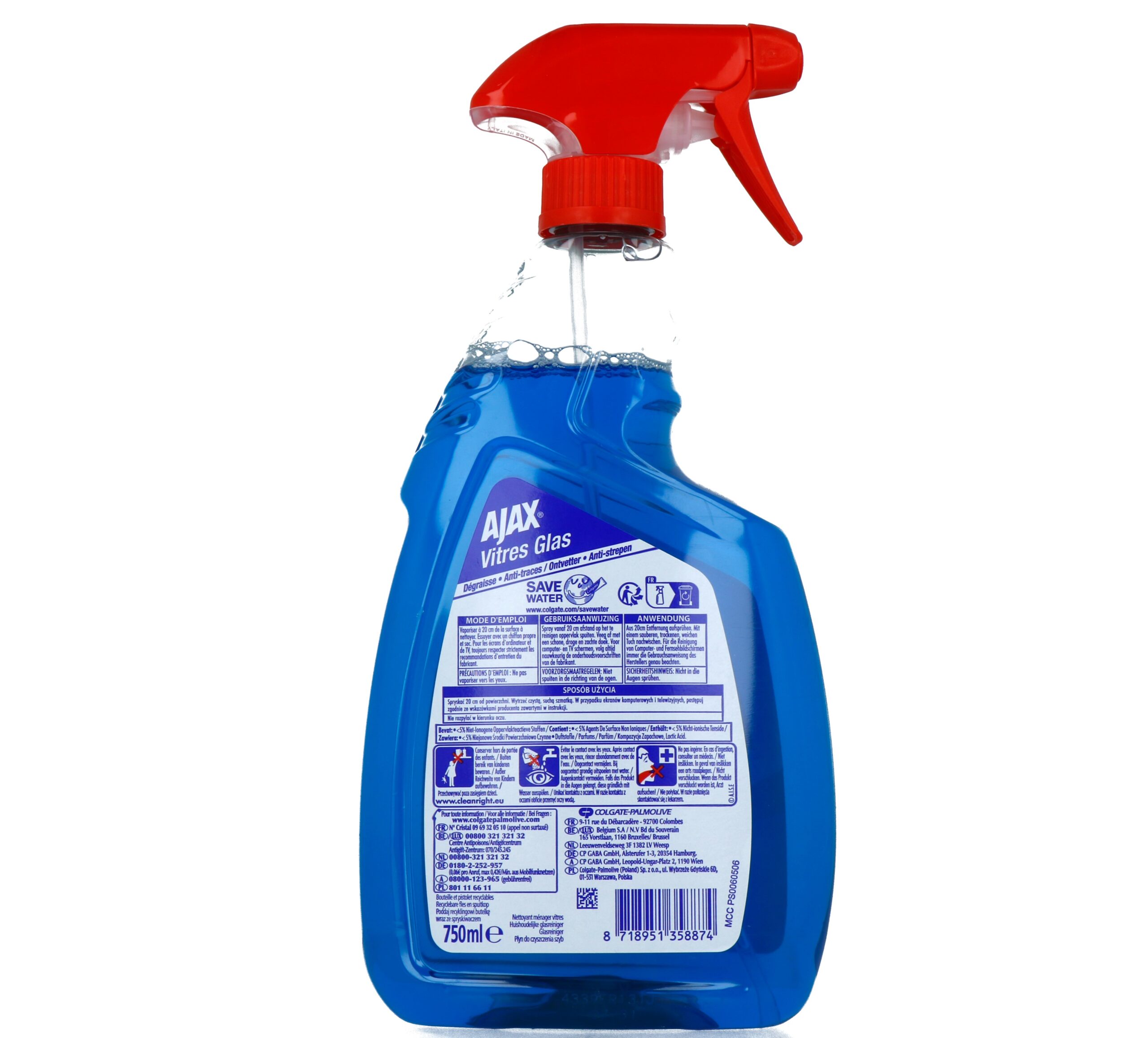 Ajax Triple Action Glas (4 stuks)