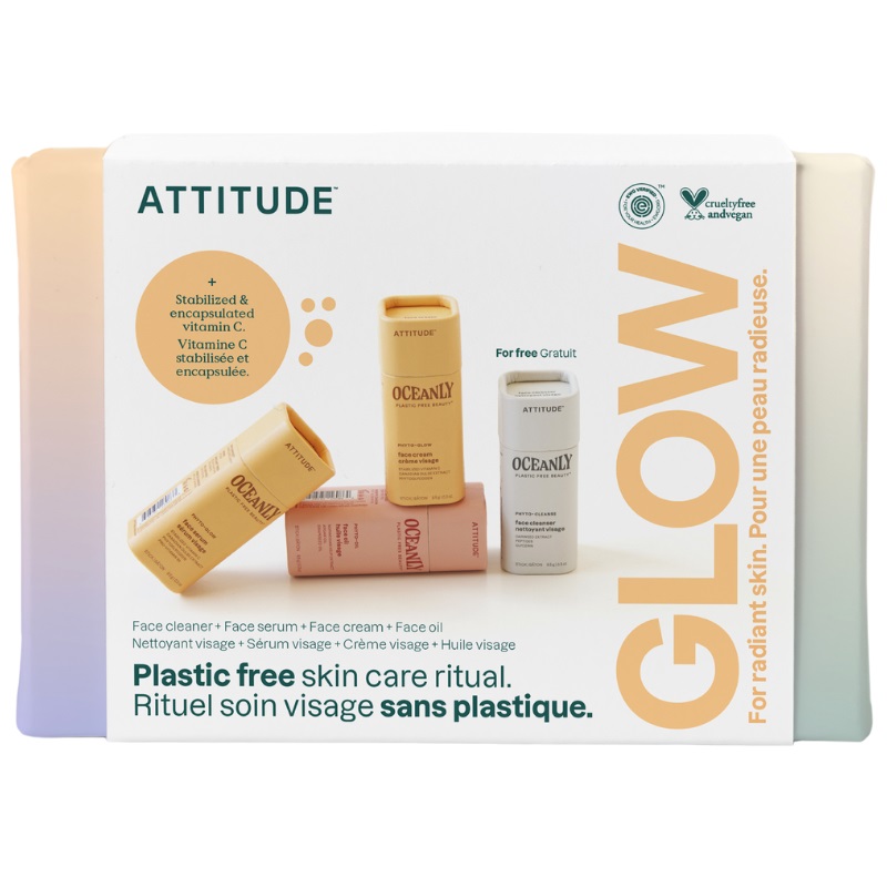 Attitude Oceanly Routine Miniset Phyto-Glow (4 stuks)