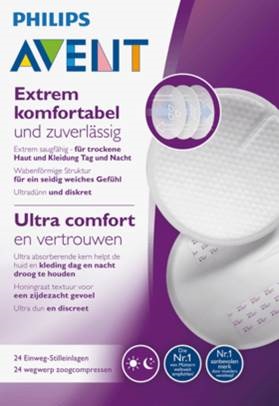 Avent Borstcompressen Wegwerp (24 stuks)
