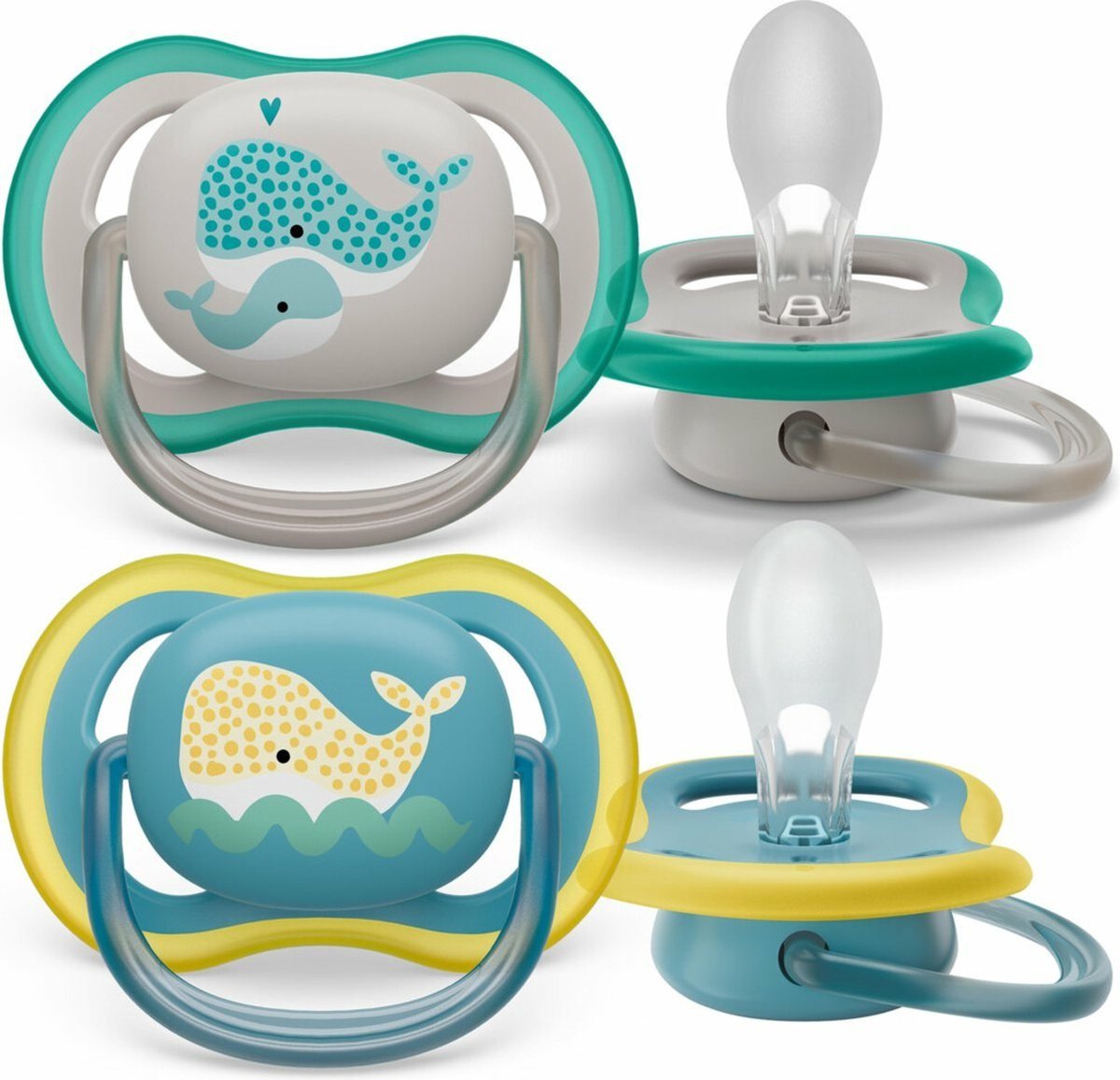 Avent Fopspeen 18M+ Ultra Air Walvis (2 stuks)