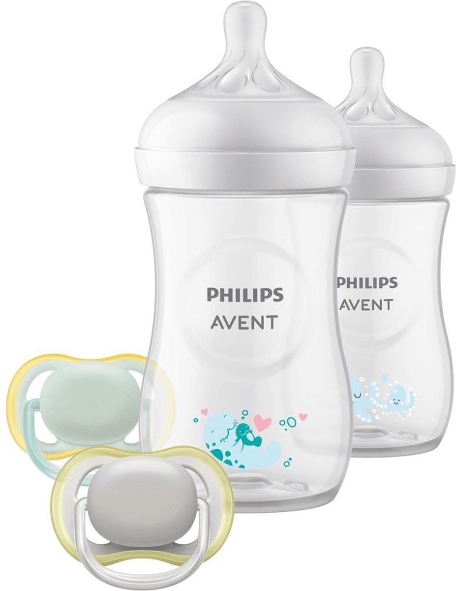 Avent Starterset Natural 3.0 Fles Deco + (1 stuk)
