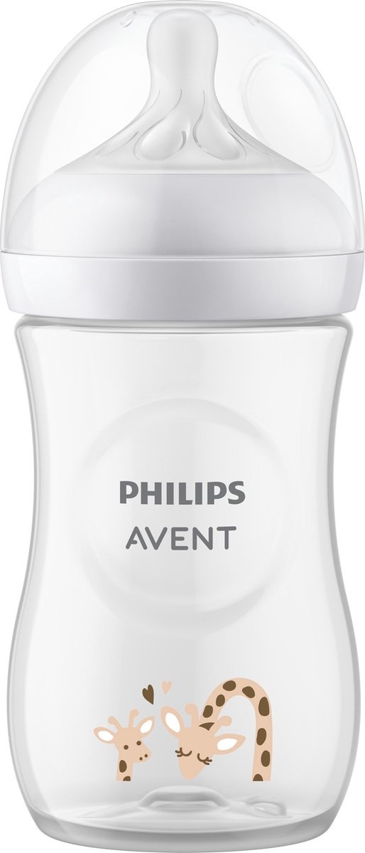 Avent Zuigfles Natural 3.0 Giraf (1 stuk)