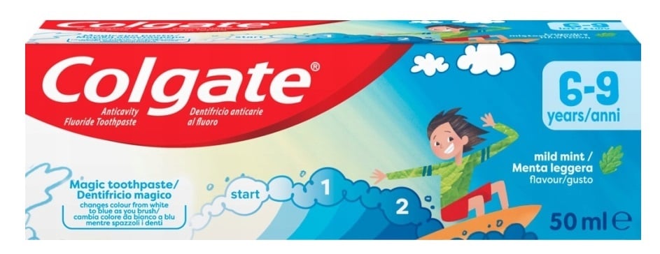 Colgate Tandpasta Kids 6 Tot 9 Jaar (50 ml)