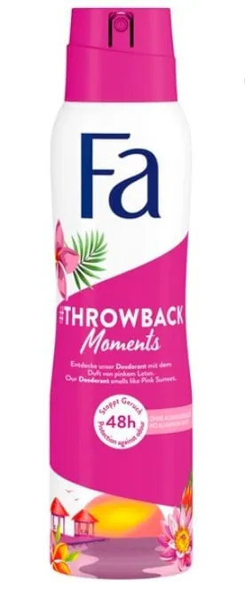 Fa Deo Spray Throwback Moments (150 ml)