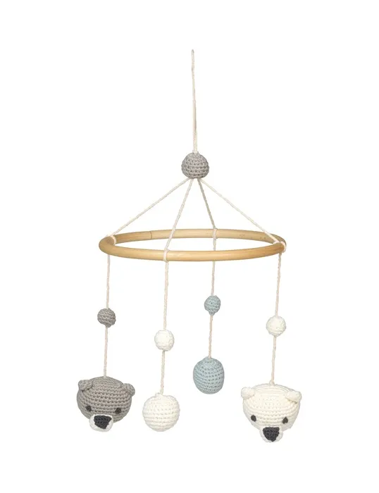 Franck & Fischer Gehaakte Beer Mobiel (1 stuk)