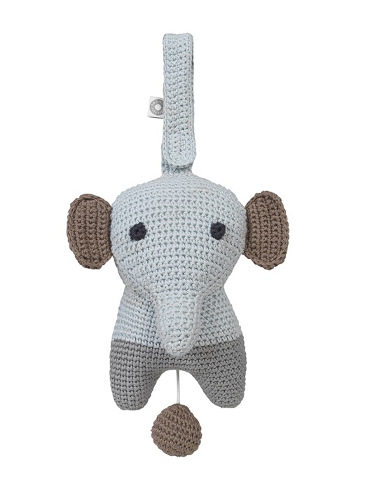 Franck & Fischer Muziekspeelgoed Olifant Grijs (1 stuk)