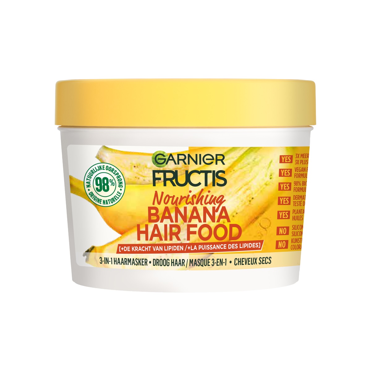 Garnier Fructis Masker Hair Food Banana (400 ml)