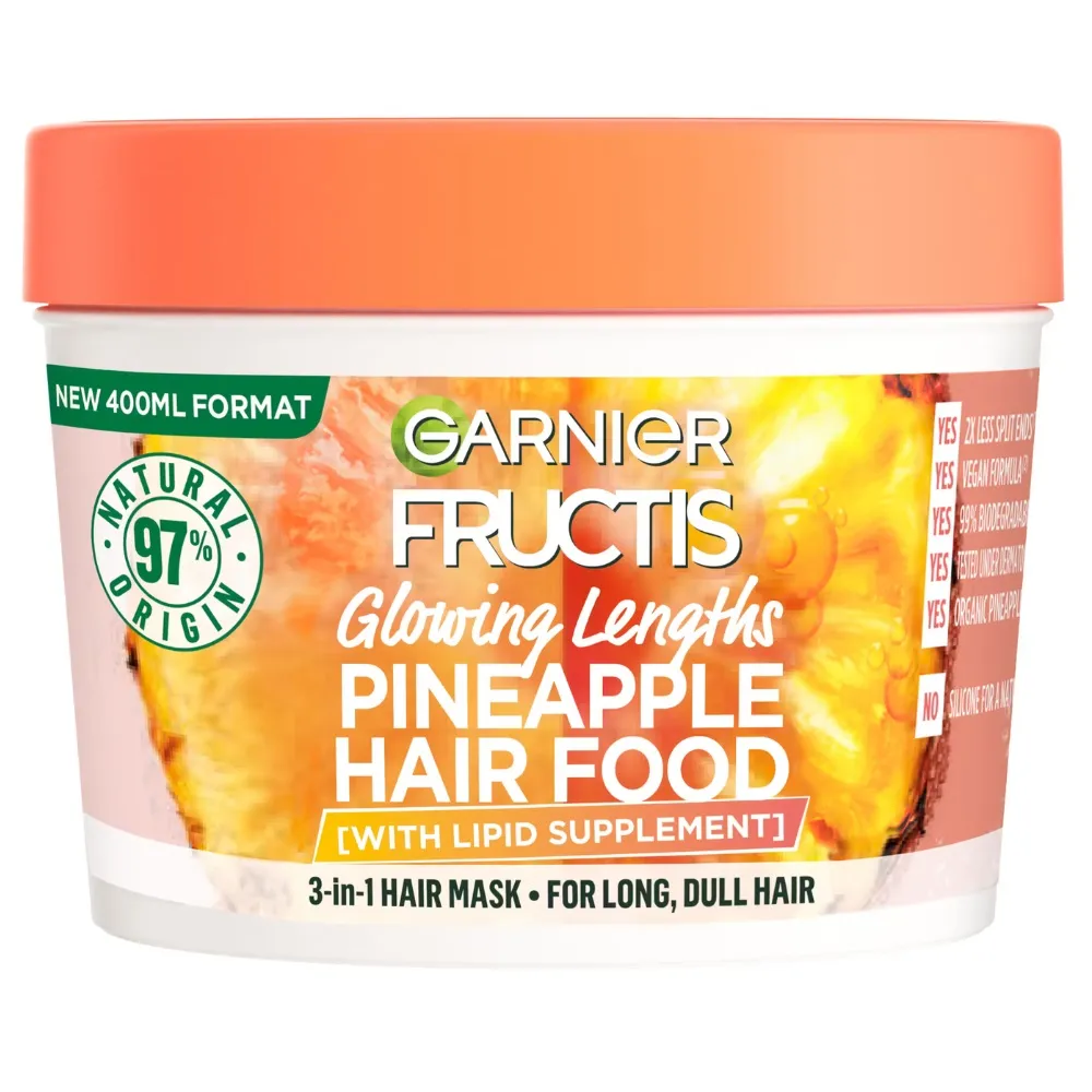 Garnier Fructis Masker Hair Food Pineapple (400 ml)
