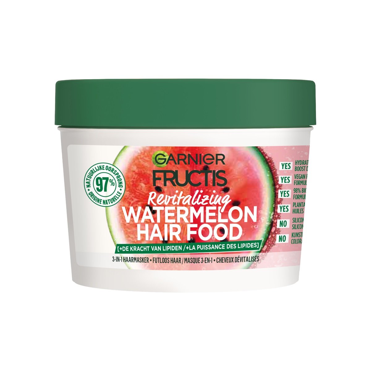 Garnier Fructis Masker Hair Food Watermelon (400 ml)