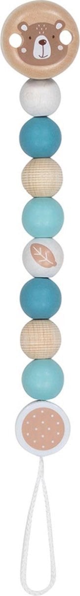 Goki Fopspeenketting Hout Boy Beer (1 stuk)