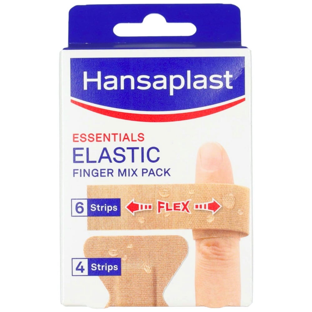Hansaplast 10 Pleisters Vingerpleisters Mix (10 stuks)