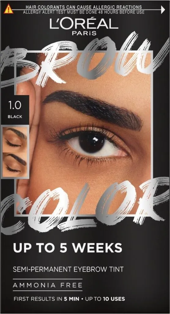 L'Oréal Eyebrow Brow Tint Kit 1.0 Black (1 stuk)
