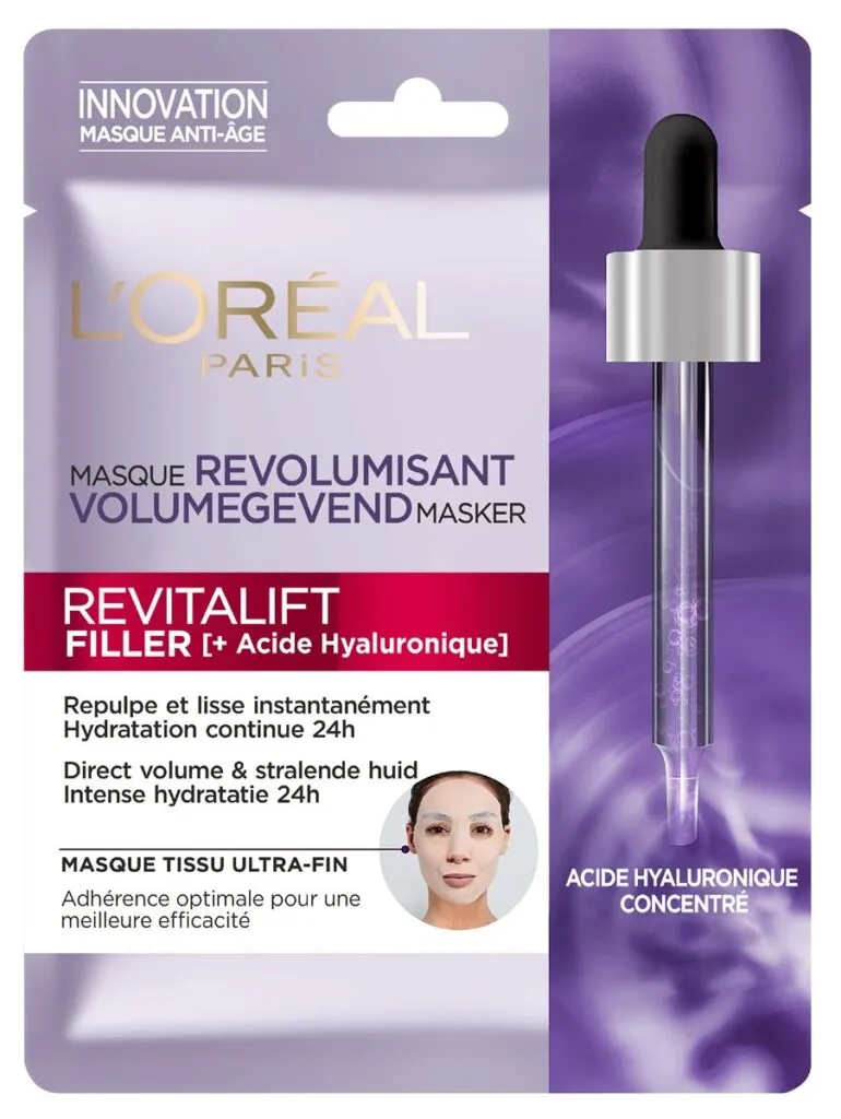 L'Oréal Skin Revitalift Filler Masker Tissue (1 stuk)