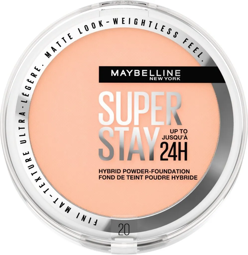Maybelline New York Foundation Super Stay Poeder 20 (1 stuk)