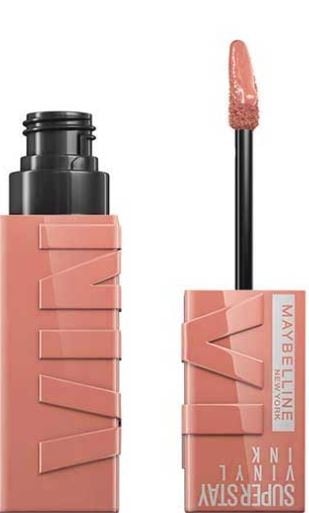 Maybelline New York Lipstick Superstay Vinyl 15 Peach (1 stuk)