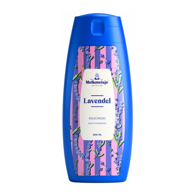 Melkmeisje Bad & Douche Creme Lavendel (300 ml)