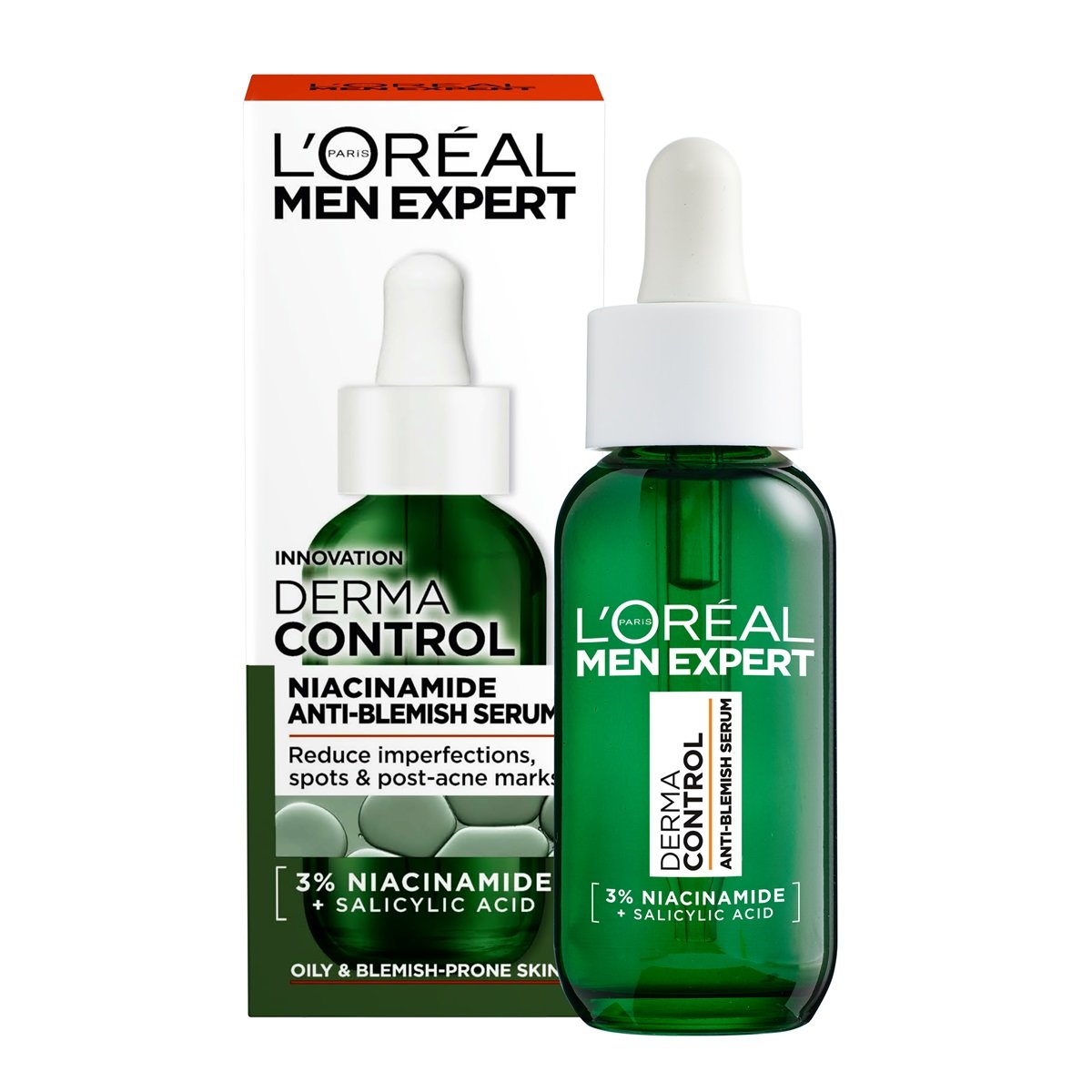 L'Oréal Men Expert Derma Control Serum Niacinamide Anti Blemish (30 ml)