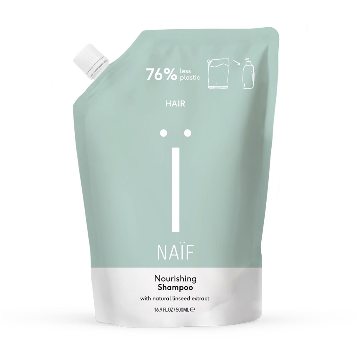 Naïf Hair Shampoo Nourishing Navul (500 ml)