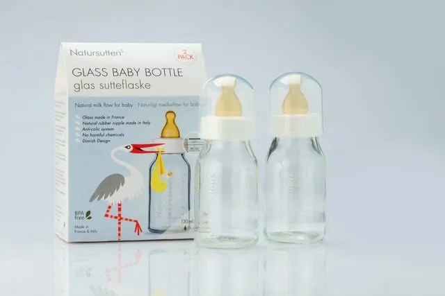 Natursutten Zuigfles Glas (2 stuks)