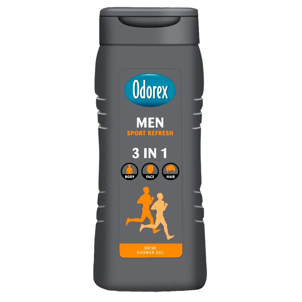 Odorex Showergel For Men Sport Refresh (300 ml)