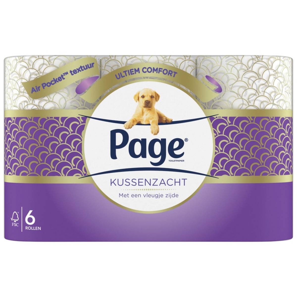 Page Toiletpapier Kussenzacht (6 rollen)