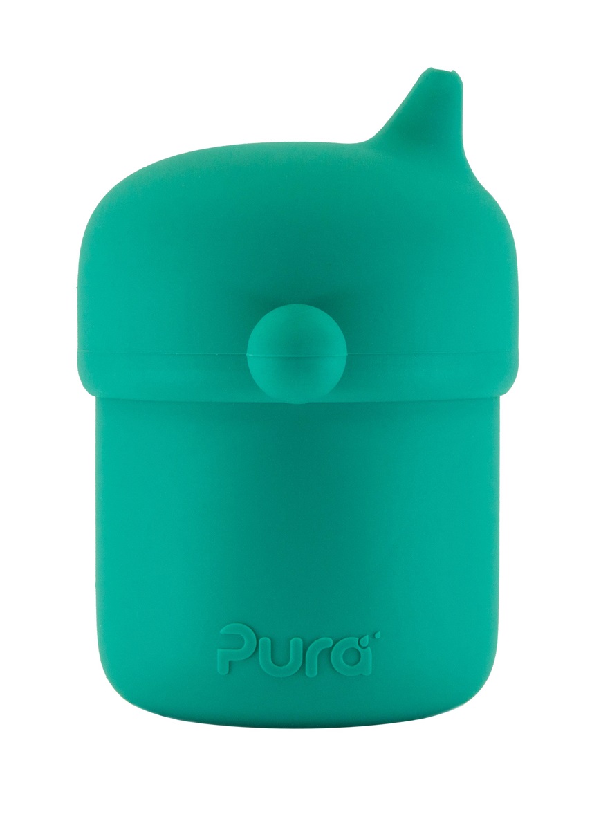 Pura My-My Silicone Sippy Cup Mint (1 stuk)