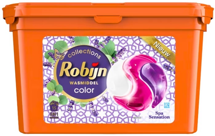 Robijn Wascapsules Color Spa Sensation (15 stuks)